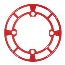 Aluminum Alloys Single Speed Chainring Guard-Red 32T 34T 36T