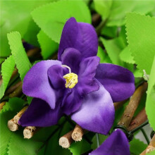 2pcs 40cm Simulation Fence Garden Decorative Plants Artificial Flower Retractable Garden Privacy Fence Decorative Fence
