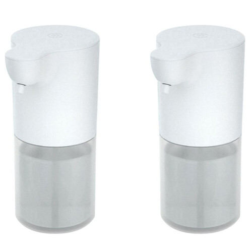 2X 2000MAh USB Charging Automatic Induction Foam Soap Dispenser  Infrared Touchless Hand Washer for Kitchen 350Ml