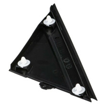 2X Car Left Door Mirror Flag Cover Molding Triangle Cover for  500 2012-2019 1SH17KX7AA