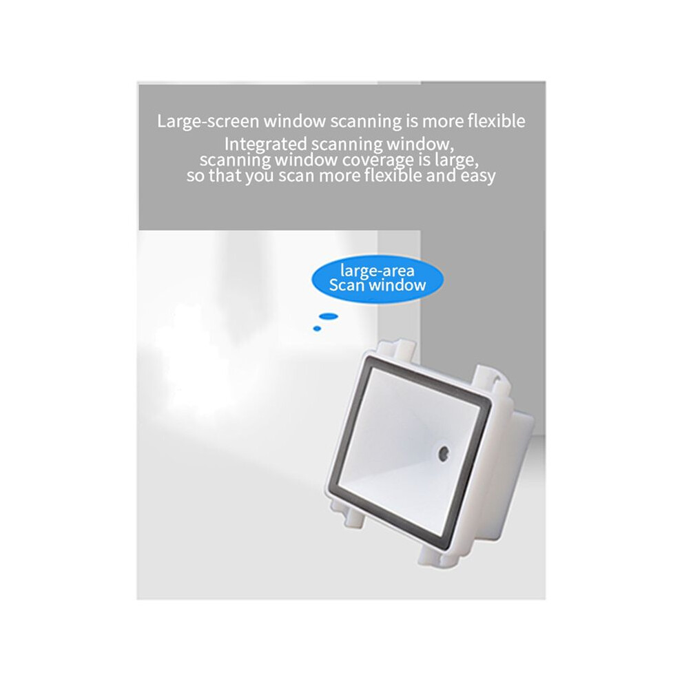 10X Embedded 2D Barcode Scanner Usb Qr Barcode Reader Rs232 Ttl Interface Kiosk Small Fixed Installation Barcode Printer 4713390977789
