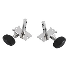 30 Pièces 15R15L Chevilles D'Accord de Guitare Têtes de Machine Ouvertes Guitare Folk Acoustique Accordage de Cheville Pièces D'Accordeurs