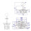 3X Arcade Joystick Controller Joystick Joystick with Circuit Board 5P Pin Without Light Joystick Game Console Handle I 1