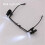 4Pcs/Lot  Reading Lights Portable Flexible Eyeglass Clip Book Lights Students Dormitory Study Light Book Clip Lamp 4