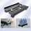 2X Adjustable Mobile CPU Stand, Ventilated Computer Tower Stand PC Tower Stand with 4 Caster Wheels, Under Desk Holder 6