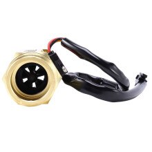 3X B10 Dn25 1 Pulgada Medidor de Flujo de Turbina de Efecto de Efecto de Agua Medidor de Flujo de Turbina 2-50L / Min.