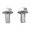 1Pair Motorcycle Chrome Front Fork Upper Frame Neck Covers for  V-Star XVS1100A XVS1100AW 1999-2011 9
