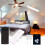 2X Tuya WiFi  Ceiling Fan Remote Control Kit APP Control  Home Adjusted Wind Speed for Alexa  Home,220V 7