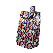 Shopping Cart Replacement Bag 38L, Foldable Waterproof Shopping Bag 600D Oxford Cloth, 33x20x57cm