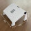 Under Desk Foot Rest, 6Position Adjustable Foot Rest, Ergonomic Massage Surface for Office, White 3