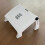 Under Desk Foot Rest, 6Position Adjustable Foot Rest, Ergonomic Massage Surface for Office, White 5