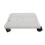 Adjustable Computer Tower Stand with Lockable Rolling Wheels, Dustproof Base and Stable Structure (White) 1