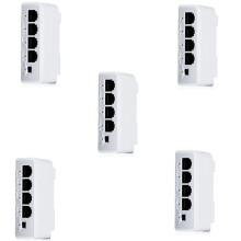 5 Unidade 4 Portas 1 um 3 Portas PoE Extensor Passivo em Cascata IEEE802.3Af 100Mbs para Repetidor de TransmissãO IP NVR IP