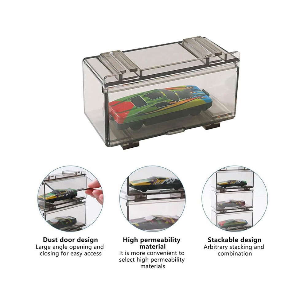 20Pcs Clear Acrylic Display Case For Car Mold, Wheels Car Model Display Case Scale Wheel Display Case A 6033075527527