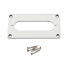 Metal Pickup Conversion Ring 92x46mm Suitable for Guitar-Silver