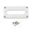 Metal Pickup Conversion Ring 92x46mm Suitable for Guitar-Silver 1
