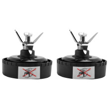 2X 6 Fenor Blender Blade Extractor Blade Replacement för Nutri BL660 BL663 BL663CO BL665Q BL740 BL770 för 16 Oz Cup