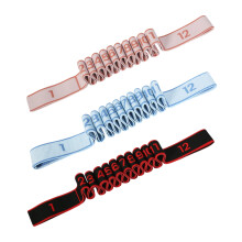 3Pcs Fitness Resistance Band Arm Back Trainer-12 grids 3 colors