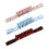 3Pcs Resistance Band Arm Back Stretching-12 grids 3 colors 1