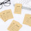 Envelopes de Sementes de 200 Unidades 3,54 X 2,36 Polegadas Pacotes de Sementes de Papel  Marrom Envelopes Pacotes de Sementes Autovedantes 5
