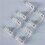 5X Mechanical Keyboard  Mx  Pcb Mounted  Clear Transparent Case 6.25U Modifier Key Stabiliser 3