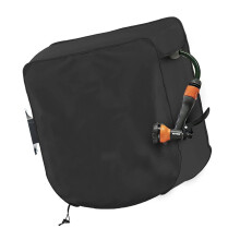 Hose Reel Cart Cover Black Waterproof Standing Water Hose Reel
