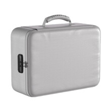 Fire Resistant Waterproof Folders Protects Important-Silver