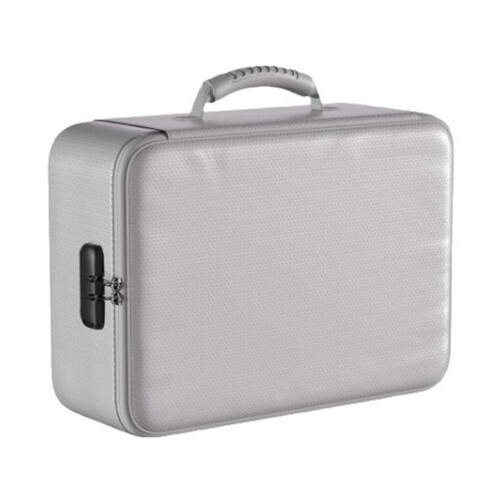 Fire Resistant Waterproof Folders Protects Important-Silver