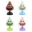 Whimsical Portable Table Fan Poop Shape Quiet Bladeless-Black 2