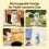 Automatic Water Pump Portable Drink Dispenser USB-Light Green 3