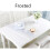 PVC Table Protector 1.0/1.5mm Waterproof Oilproof Plastic Desk Cover for Kitchen Dining Table 3
