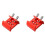 2X Telescope Finder Base Dovetail  1/4 Thread Modification Base Astronomical Telescope Mount Accessories Red 1