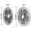 Disque de frein pour Scooters-Verrouillage central 160MM 4