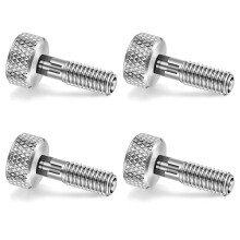 4X Hand Retractable Spring Plunger with Knurled Handle Lock-Out M6 Type Release Pins for Rolling Toolbox A