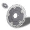 Disque de frein pour Scooters-Verrouillage central 160MM 6