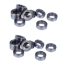 20Pcs Miniature Sealed Metal Shielded Metric Radial Bearing Model: MR106-ZZ 6X10X3mm
