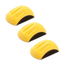 3X 6 Inch Hand Sanding Block for Hook & Loop Sandpaper Hand Pad Polishing Pad Abrasive Tools