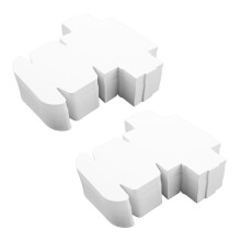 200Pcs Paper Box Nice Box Packaging Box Small Size-White