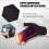 Compression Gloves with Strap Fingerless Wrist Hand Thumb 3