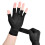 Compression Gloves with Strap Fingerless Wrist Hand Thumb 7