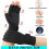 Compression Gloves with Strap Fingerless Wrist Hand Thumb 8
