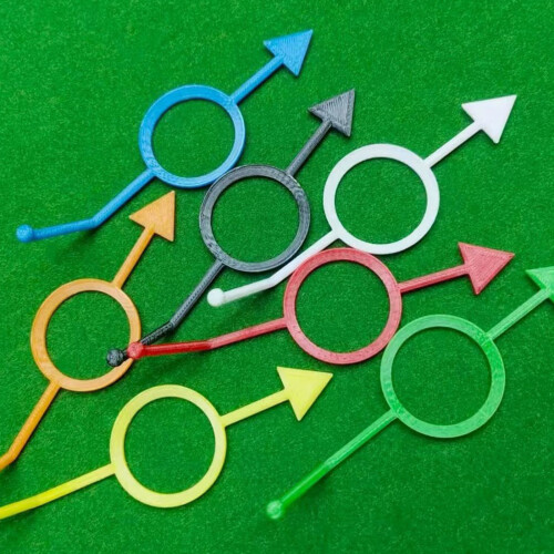 10Pcs High Performances Practice Aiming Guide Ball Position 1
