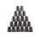 100 Paper Cups (9oz) - Plain Solid Colours Birthday Party Tableware Catering(Black) 1