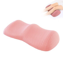 Under Desk Foot Rest for Office Chair and Home Office, Pain Relief, Non Slip Base, Pink