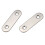 50mmx16mm Straight Repair Joining Mending Flat Plate Bracket 30pcs 3