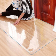 Office Chair Mat for Hard Floors, Clear NonSlip Heavy Duty, Rectangle, Multiple Sizes
