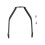 Electric Scooter Mudguard Support,Steel Rear -Bracket, Shock ABSorbing, Anti-Shake Protection Accessory 1