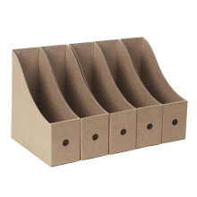 Magazine File Holder, Cardboard File Folder Organizer, Tool Assembly Desktop Document Storage