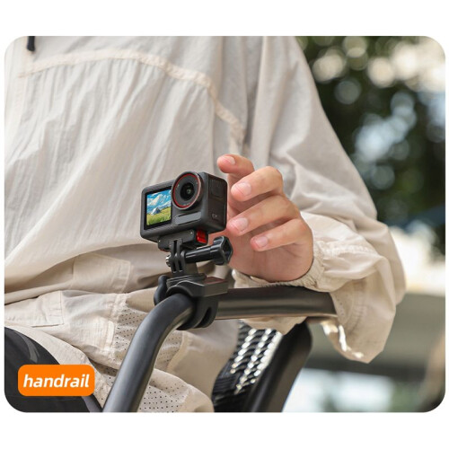 Action Camera Mount Adjustable  Flexible Bracket for  Action 5 Pro  13  Go 3S Accessories Black 1