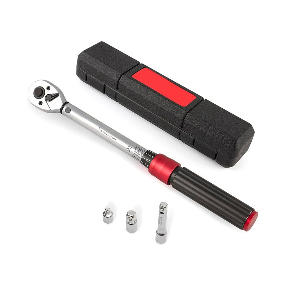 Torque Wrench 3/8Inch With 1/41/2 Adapter For Extending Motorcycle Road And Mountain Bike Repair Tools 6032145400265